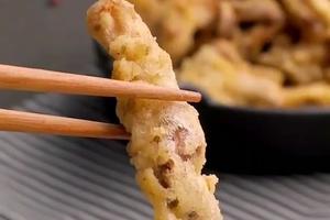 五香炸平菇