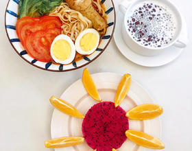 早餐就如生活，多是簡簡單單清清淡淡！