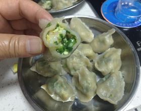 立冬的三鲜饺子（虾仁🍤🐔蛋韭菜）[图]