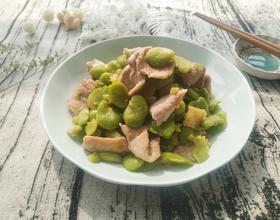 豆瓣炒肉片[图]