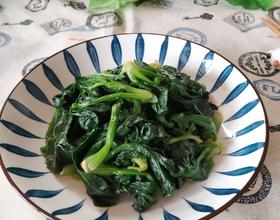 清炒菠菜[图]