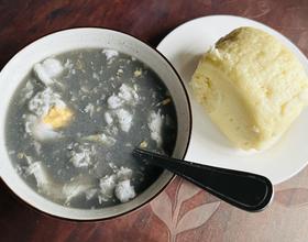 芝麻糊鸡蛋馒头[图]