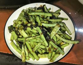紫苏炒豆角[图]