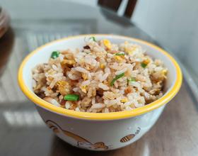 酱油蛋炒饭[图]
