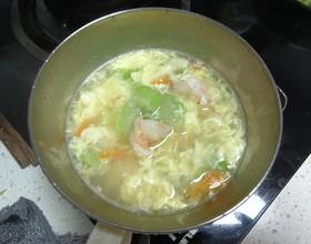 丝瓜🦐仁鸡蛋汤[图]