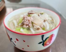 肉馅冬菜面[图]
