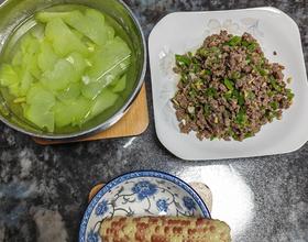 大家的晚餐都是怎么吃的？[图]
