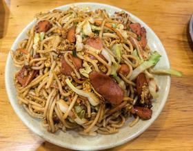 火腿鸡蛋炒米粉[图]