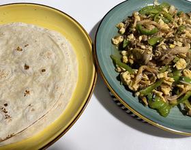 青椒平菇炒蛋[图]