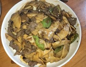 牛肉炒竹笋[图]
