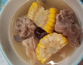 排骨玉米莲藕汤[图]