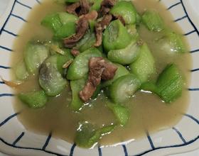 炒丝瓜[图]