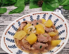 土豆炖肉片[图]