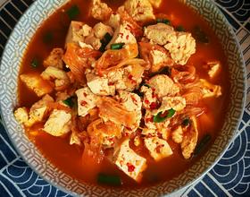【辣白菜炖豆腐】[图]