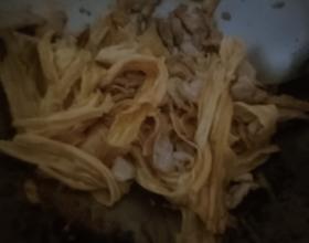 腐竹炒肉[图]