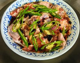 豉汁蒸排骨。[图]