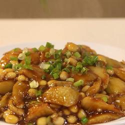 黄豆烧鲜茄的做法[图]