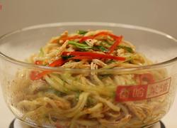 麻辣鸡丝凉面